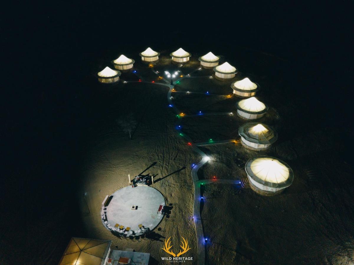 Отель Wild Heritage Desert Camp Джайсалмер Экстерьер фото