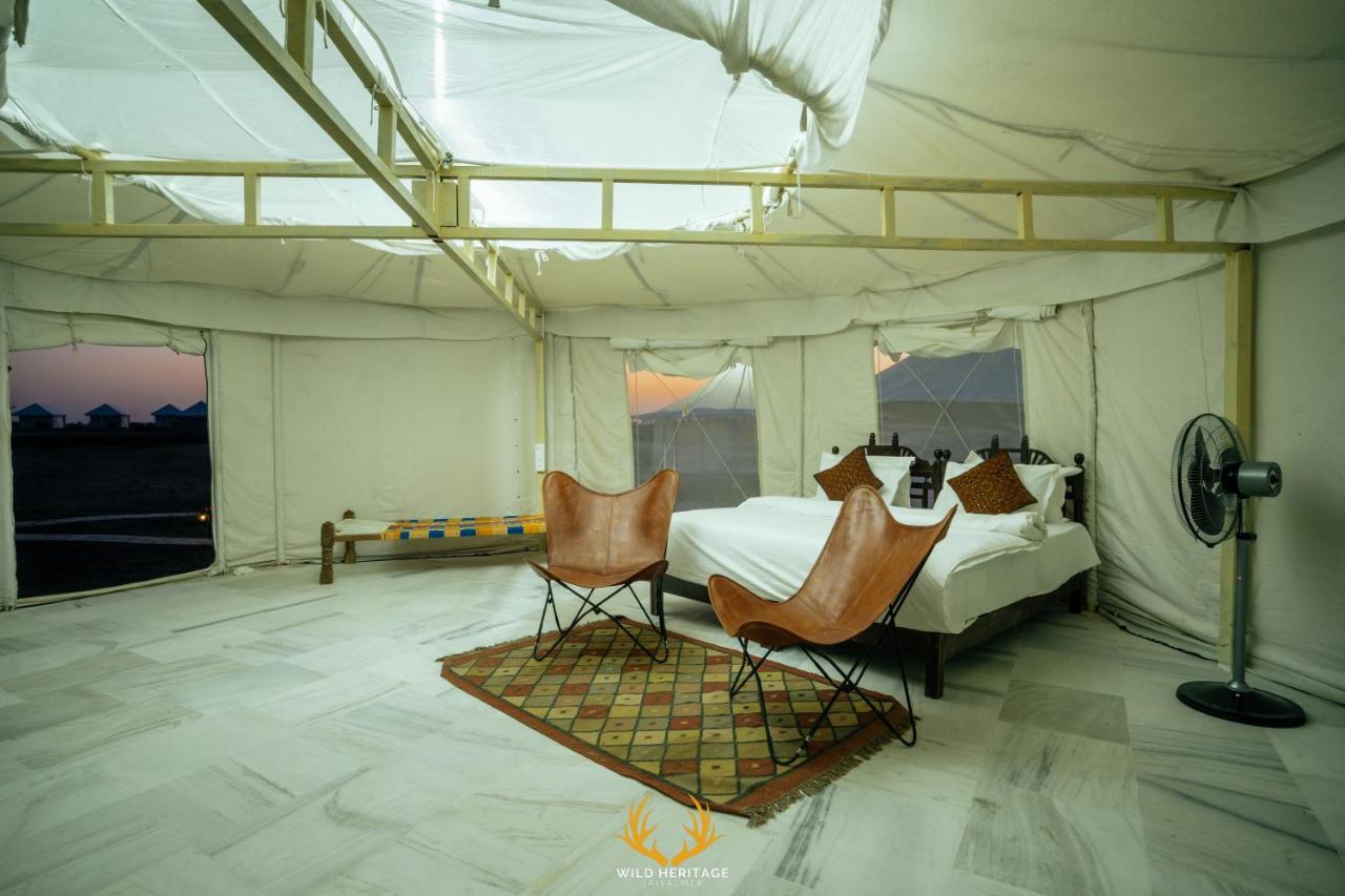 Отель Wild Heritage Desert Camp Джайсалмер Экстерьер фото