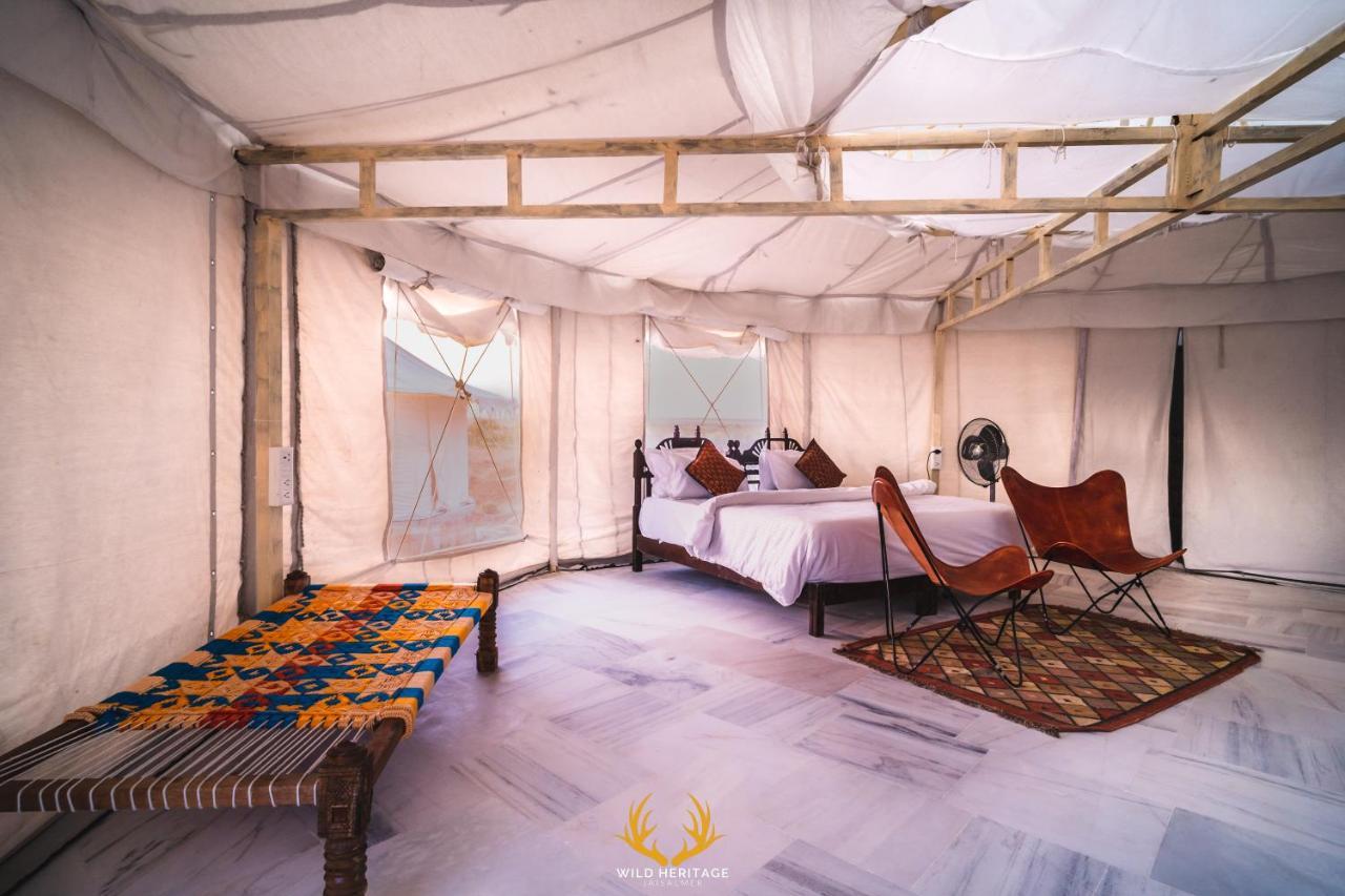 Отель Wild Heritage Desert Camp Джайсалмер Экстерьер фото
